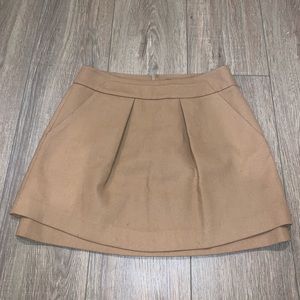 Le Collet mini wool skirt